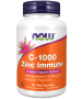 NOW Foods C-1000 Zinc Immune - 90 Veg Capsules