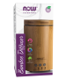 NOW Foods Ultrasonic Real Bamboo Essential Oil Diffuser