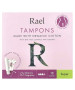 Rael Organic Cotton Tampons Super - Front view