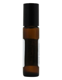 Sanctum Empty Amber Glass Bottle with Roll On Applicator, 10 ml