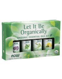 Let It Be Organically Organic Essential Oils Kit - Front