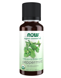 NOW Foods Peppermint Oil, Organic - 1 fl. oz.