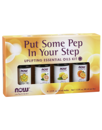 NOW Foods Put Some Pep in Your Step Essential Oils Kit