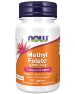 NOW Foods Methyl Folate 1,000 mcg - 90 Tablets