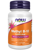 NOW Foods Methyl B-12 5,000 mcg - 60 Lozenges
