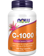 NOW Foods Vitamin C-1000 - 100 Veg Capsules