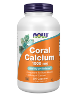 NOW Foods Coral Calcium 1000 mg - 250 Veg Capsules