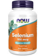 NOW Foods Selenium 100 mcg- 250 Tablets