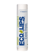 Eco Lips Bee Free Vegan Lip Balm, Unscented