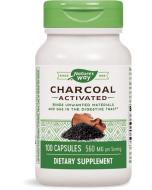 Nature's Way Activated Coconut Husk Charcoal, 100 Capsules