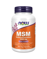 NOW Foods MSM 1000 mg - 120 Veg Capsules