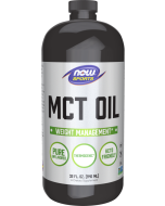 NOW Foods MCT Oil Liquid in Plastic Bottle - 32 fl. oz.