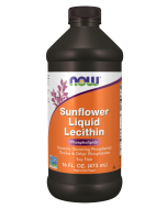 NOW Foods Sunflower Liquid Lecithin - 16 fl. oz.
