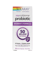 Solaray Mycrobiome Probiotic Womens Formula, 30 Capsules