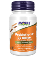 NOW Foods Probiotic-10™ 25 Billion - 50 Veg Capsules