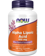 NOW Foods Alpha Lipoic Acid 100 mg - 120 Veg Capsules