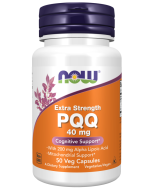 NOW Foods PQQ, Extra Strength 40 mg - 50 Veg Capsules