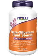 NOW Foods Beta-Sitosterol Plant Sterols - 180 Softgels