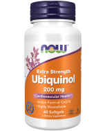 NOW Foods Ubiquinol, Extra Strength 200 mg - 60 Softgels
