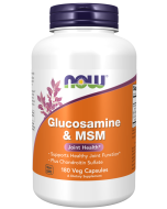 NOW Foods Glucosamine & MSM - 180 Veg Capsules