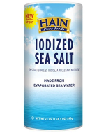 Hain Pure Foods Iodized Sea Salt, 21 oz.