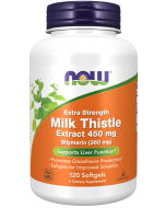 NOW Foods Milk Thistle Extract, Extra Strength 450 mg - 120 Softgels