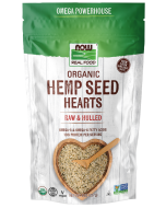 NOW Foods Hemp Seed Hearts, Organic - 8 oz.