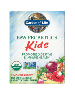 Garden of Life RAW Probiotics for Kids Digestive Powder, Banana Flavor, 3.4 oz.