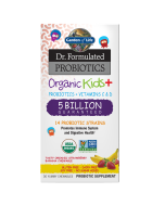 Garden of Life Dr. Formulated Probiotics Organic Kids+, Strawberry/Banana Flavor, 30 Chewables
