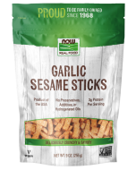 NOW Foods Garlic Sesame Sticks - 9 oz.