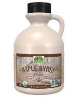 NOW Foods Maple Syrup, Organic Grade A Dark Color - 16 oz.