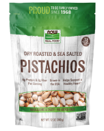 NOW Foods Pistachios, Roasted & Salted - 12oz.