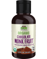 NOW Foods Monk Fruit Chocolate Liquid, Organic - 1.8 fl. oz.