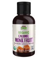 NOW Foods Monk Fruit Caramel Liquid, Organic - 1.8 fl. oz.