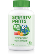 SmartyPants Kids Complete Fiber Multivitamin, 120 Gummies