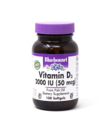 Bluebonnet Vitamin D3, 2,000 IU