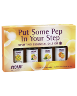 NOW Foods Put Some Pep in Your Step Essential Oils Kit