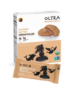Olyra Almond Butter Filled Breakfast Biscuits - Front view
