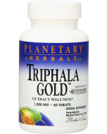 Planetary Herbals Triphala Gold 1000 mg, 60 Tablets
