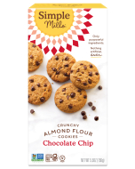 Simple Mills Crunchy Chocolate Chip Cookies, 5.5 oz.