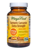 MegaFood Tumeric Strength for Whole Body, 90 Tablets