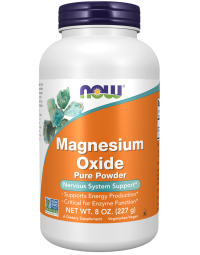 NOW Foods Magnesium Oxide - 8 oz.