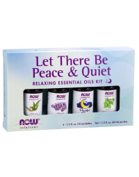 NOW Foods Let There Be Peace & Quiet Essential Oils Kit