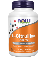 NOW Foods L-Citrulline 750 mg - 90 Veg Capsules