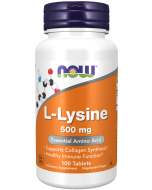 NOW Foods L-Lysine 500 mg - 100 Tablets