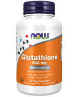 NOW Foods Glutathione 500 mg - 60 Veg Capsules