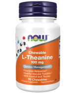 NOW Foods L-Theanine 100 mg - 90 Chewables