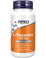 NOW Foods L-Theanine 100 mg - 90 Veg Capsules