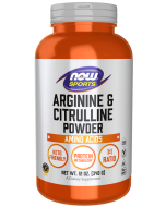 NOW Foods Arginine & Citrulline Powder - 12 oz.