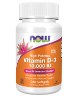 NOW Foods Vitamin D-3 10,000 IU - 240 Softgels